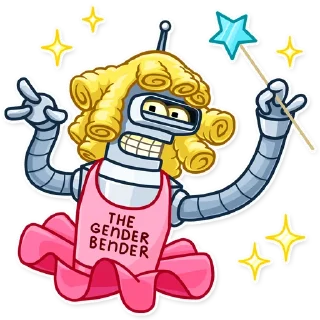 🧚‍♀️ emoji Bender Telegram sticker 14 of 30