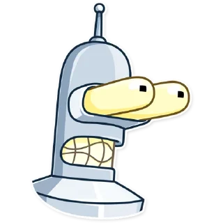 😲 emoji Bender Telegram sticker 11 of 30