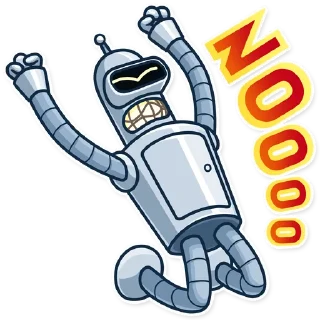 😫 emoji Bender Telegram sticker 23 of 30