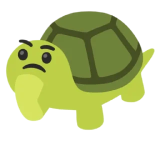 🤔 emoji Черепашки Telegram sticker 12 of 34