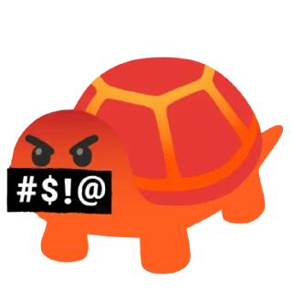 😡 emoji Черепашки Telegram sticker 10 of 34