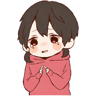 😢 emoji Анимешная парочка 2 @Nyasticks Telegram sticker 24 of 41