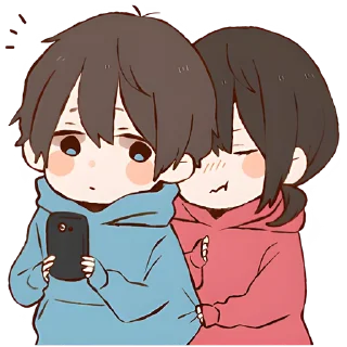 ☺️ emoji Анимешная парочка @Nyasticks Telegram sticker 12 of 41