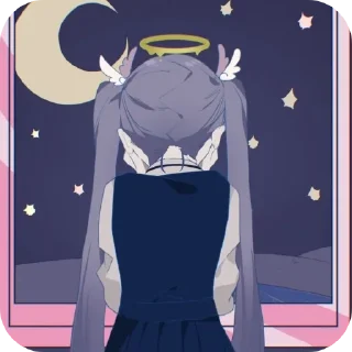 ☂ emoji @tuyu_stickerss // Bus-chan Telegram sticker 16 of 42