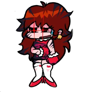 😕 emoji Fnf corruption - @Citakar Telegram sticker 16 of 64