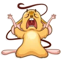😩 emoji Arno the Mouse Telegram sticker 13 of 30