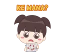 👧 emoji Cewek Kepo Telegram sticker 10 of 41