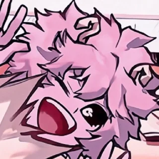 😉 emoji ✨💕Mina Ashido💕✨ Telegram sticker 20 of 70