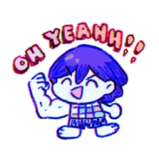 😁 emoji Omori Telegram sticker 23 of 46