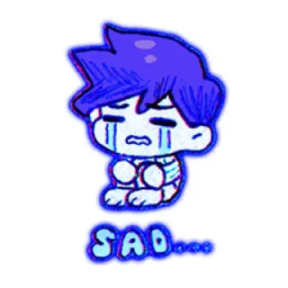 😭 emoji Omori Telegram sticker 18 of 46