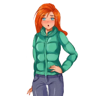 😳 emoji Frosty Kiss (Everlasting Summer) Telegram sticker 6 of 33
