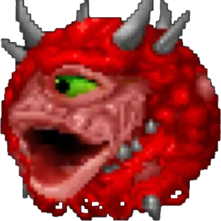 😮 emoji Doom Telegram sticker 10 of 21
