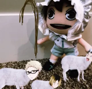 🐑 emoji Ойкава выеби меня Telegram sticker 7 of 16