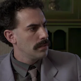 😧 emoji BORAT BY @slikery_goslinga Telegram sticker 9 of 20