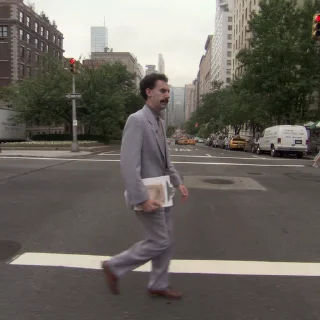 🚶‍➡️ emoji BORAT BY @slikery_goslinga Telegram sticker 8 of 20