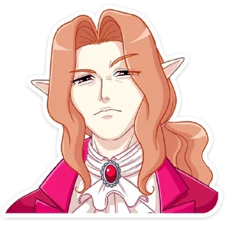 🤨 emoji Вампир Ян (@TgSticker) Telegram sticker 12 of 48