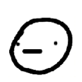 🫥 emoji Какой-то такой-та Telegram sticker 12 of 120