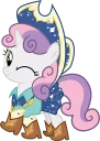 😉 emoji Sweetie Belle Pony Telegram sticker 15 of 33