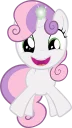 😃 emoji Sweetie Belle Pony Telegram sticker 5 of 33