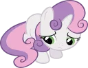😔 emoji Sweetie Belle Pony Telegram sticker 10 of 33