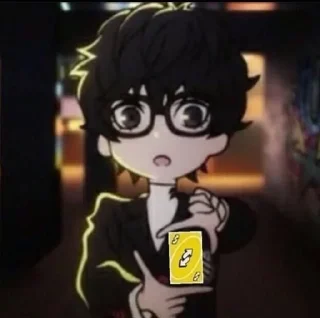 🔃 emoji persona 5 Telegram sticker 9 of 58