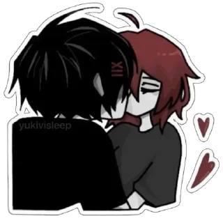💋 emoji Хюве / тгк: @yukivisleep ♡ Telegram sticker 23 of 36