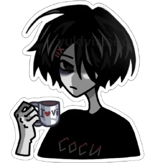 💢 emoji Хюве / тгк: @yukivisleep ♡ Telegram sticker 24 of 36