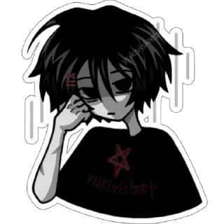 💢 emoji Хюве / тгк: @yukivisleep ♡ Telegram sticker 17 of 36