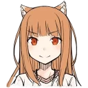 😊 emoji Holo stickers (Ayakura Juu) Telegram sticker 10 of 14