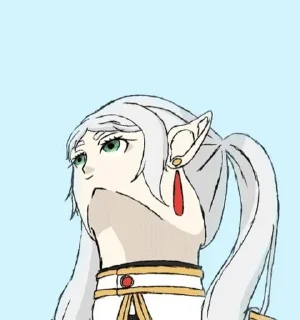 🌟 emoji фрирен от полупопера Telegram sticker 13 of 65