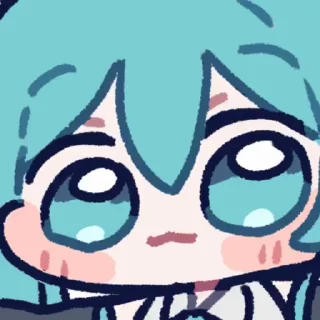 😋 emoji Miku! (By miratsu169) Telegram sticker 8 of 43
