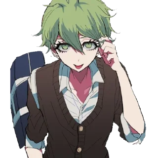 🥑 emoji ᴘʀᴇɢᴀᴍᴇ ʀᴀɴᴛᴀʀᴏ - ( @danganronpashumaisaihara) Telegram sticker 24 of 39