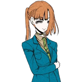 📝 emoji sᴀʀᴀ ᴄʜɪᴅᴏᴜɪɴ - @danganronpashumaisaihara Telegram sticker 7 of 120