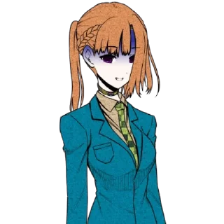 📝 emoji sᴀʀᴀ ᴄʜɪᴅᴏᴜɪɴ - @danganronpashumaisaihara Telegram sticker 10 of 120