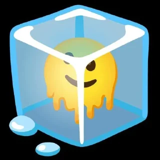 🌟 emoji 🧊Coldemoji🧊 Telegram sticker 19 of 120