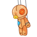 👋 emoji Voodoo Telegram sticker 5 of 15