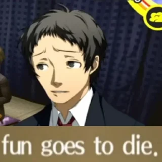 😪 emoji Persona 4 Mood Telegram sticker 7 of 22