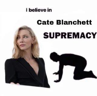 🥴 emoji Cate Blanchett Telegram sticker 17 of 30