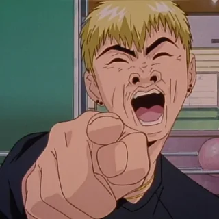 😂 emoji GTO | Onizuka Telegram sticker 20 of 119