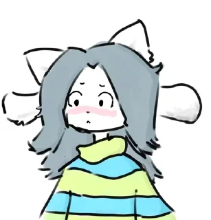 🌟 emoji Temmie! )[by Dunya_Oficial] Telegram sticker 7 of 15