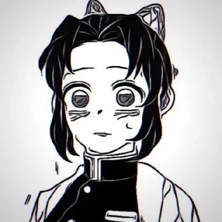 😳 emoji Шинобу помидорка Telegram sticker 8 of 38