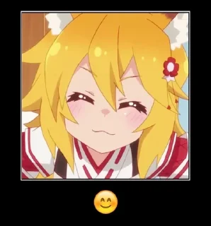 😊 emoji Я - Лиса by @s0me1newithhand7s Telegram sticker 18 of 37