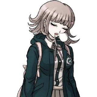 👾 emoji Chiaki Nanami Telegram sticker 17 of 40