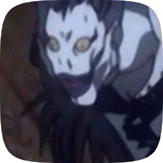 🥱 emoji death note Telegram sticker 11 of 12