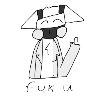 🖕 emoji Dr. k Telegram sticker 6 of 24
