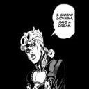 Sticker from JJBA