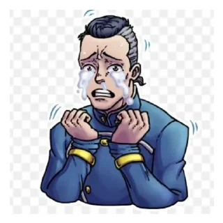 😄 emoji JJBA Telegram sticker 3 of 28