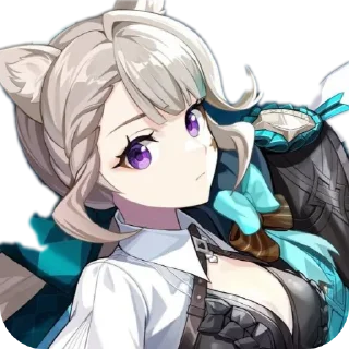 👄 emoji Genshin Impact Telegram sticker 19 of 29