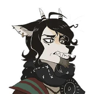 😓 emoji The Crown of Leaves Telegram sticker 15 of 37