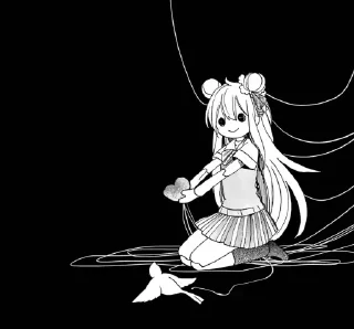 ❤️ emoji happy sugar life @anime_stickerr Telegram sticker 15 of 34